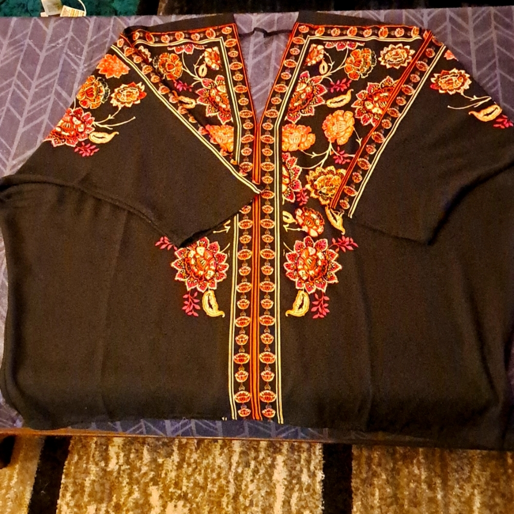 Rose+Olive Printed Blouse